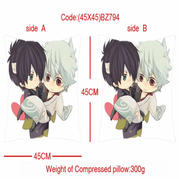  BZ794 Gintama Double-sides Cushion