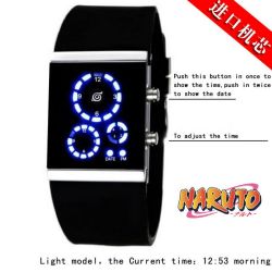 Naruto Konoha LED Watch