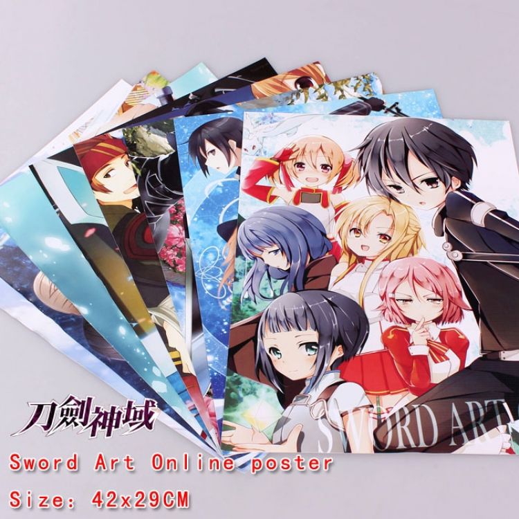 Sword Art Online Posters(40 pcs a set)