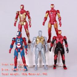 Iron Man Figure(5 pcs a set)