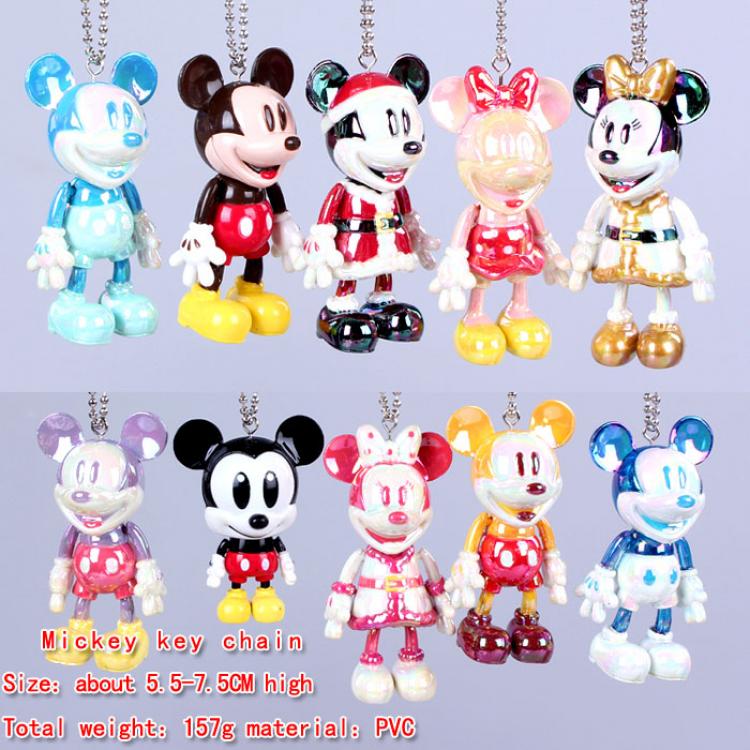 Disneyland Mickey  Mouse Key Chain(price for 10 pcs ,random selection)