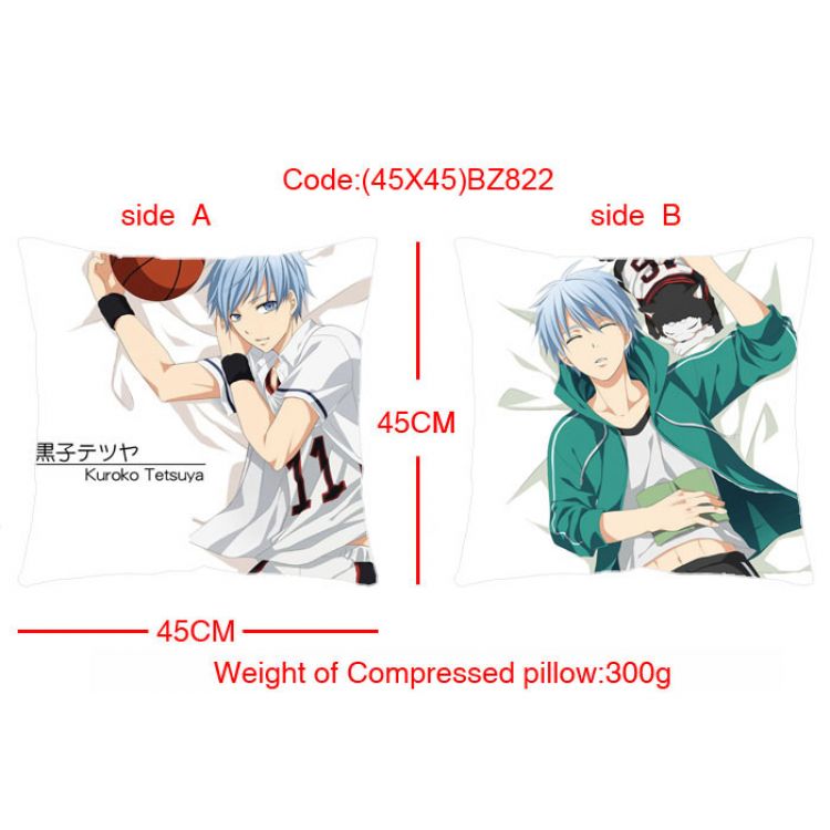 BZ822 Kuroko no Basuke Double Sides Cushion