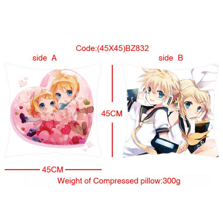 BZ832 Vocaloid Rin and Len Double Sides Cushion