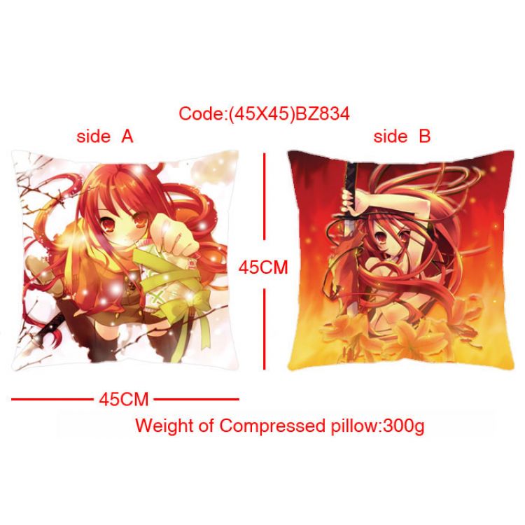 BZ834 Shakugan No Shana Double Sides Cushion