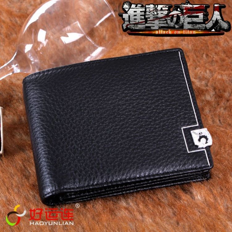 Attack on Titan Leather Short Wallet