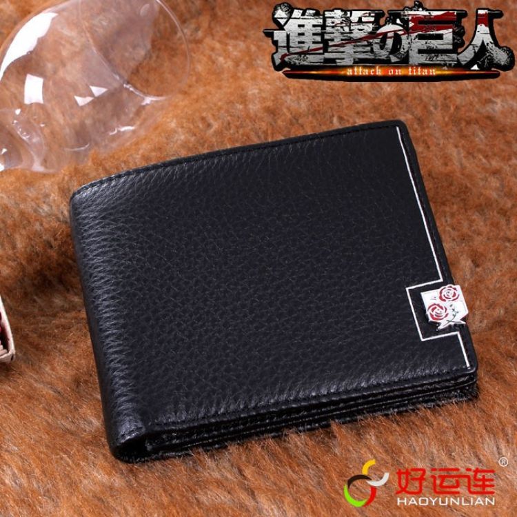 Attack on Titan Leather Short Wallet