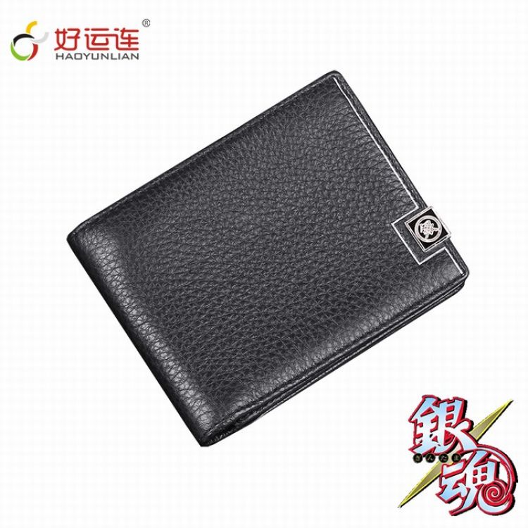 Gintama Leather Short Wallet