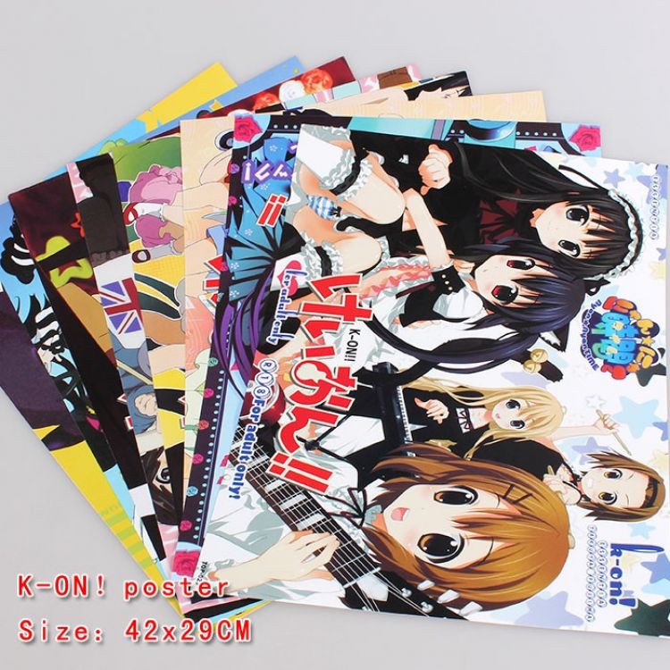 K-ON! Posters(price for 40 pcs a set)