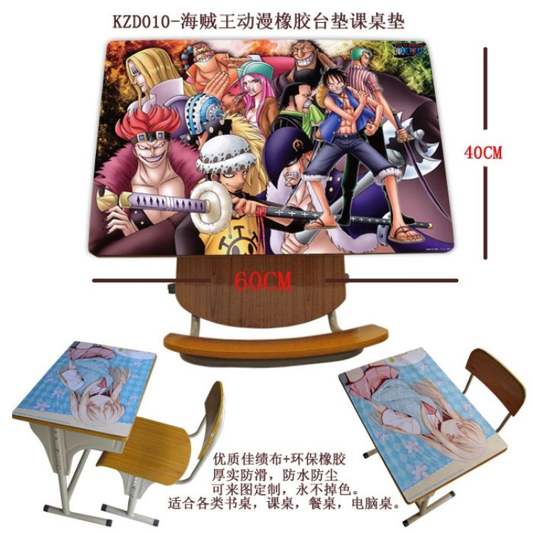 One Piece Rubber Desk Pad