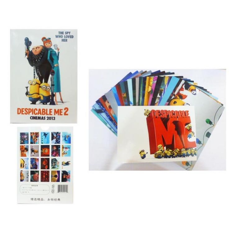 Despicable Me Poster Cards(24 pcs a set)
