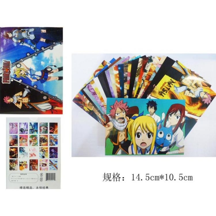 Fairy tail Post Cards B(24 pcs a set)