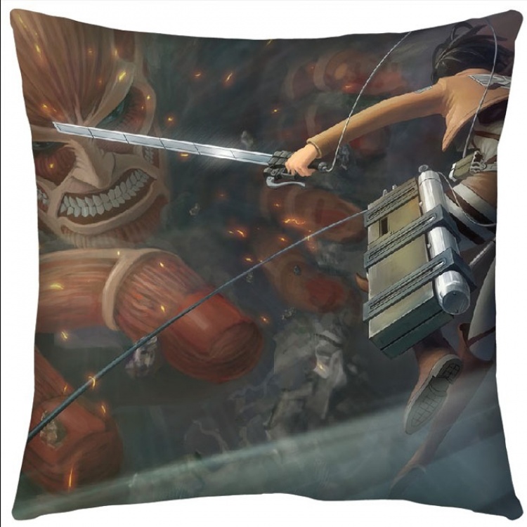 Attack on Titan Double Sides Cushion(need 3 days prepare) NO FILLING