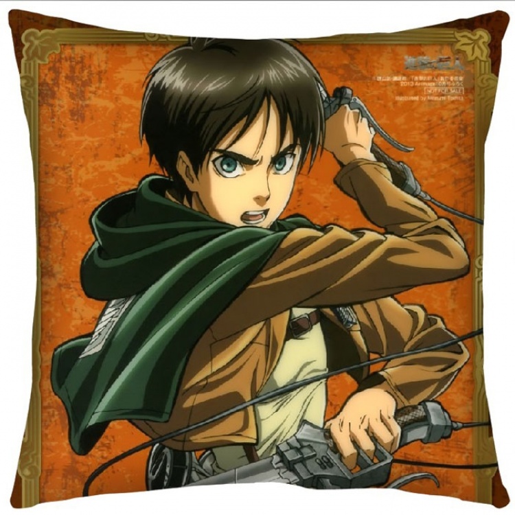 Attack on Titan Double Sides Cushion(need 3 days prepare) NO FILLING