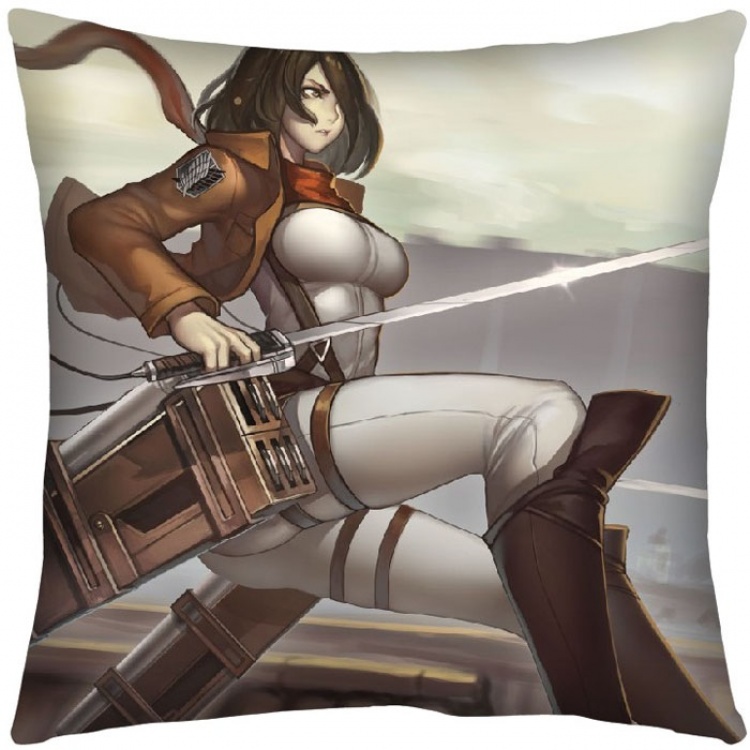 Attack on Titan Double Sides Cushion(need 3 days prepare) NO FILLING