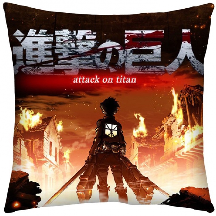 Attack on Titan Double Sides Cushion(need 3 days prepare) NO FILLING