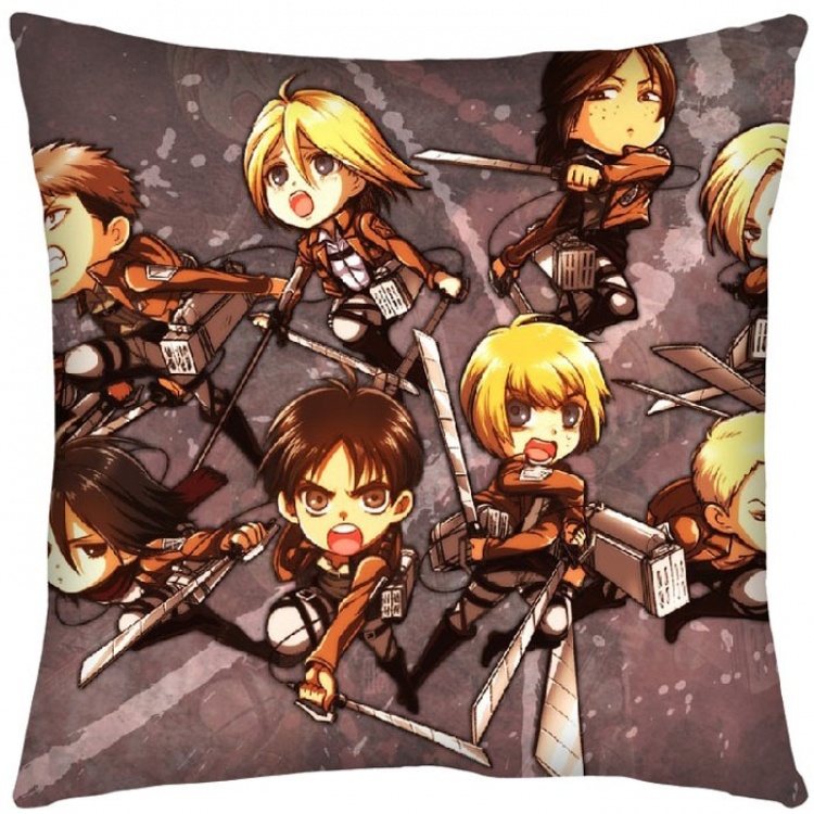 Attack on Titan Double Sides Cushion(need 3 days prepare) NO FILLING