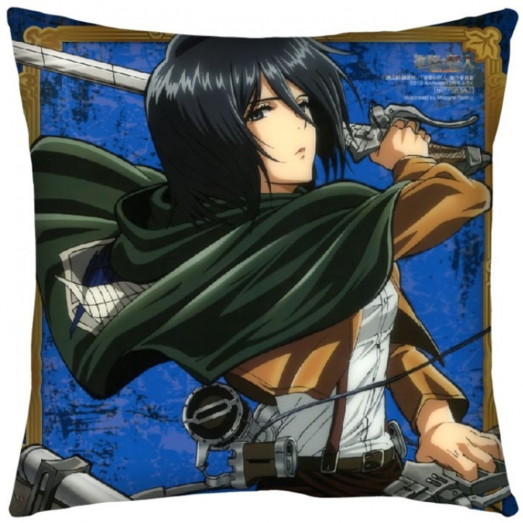 Attack on Titan Double Sides Cushion(need 3 days prepare) NO FILLING