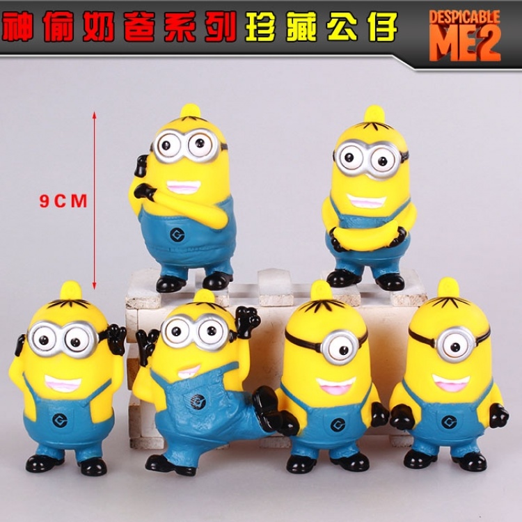 Despicable Me Figue(price for 6 pcs ,plastic bag packing)
