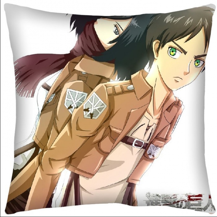 Attack on Titan Double Sides Cushion need 3 days prepare NO FILLING