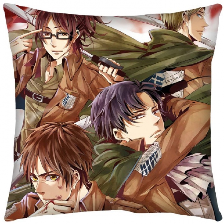 Attack on Titan Double Sides Cushion(need 3 days prepare) NO FILLING