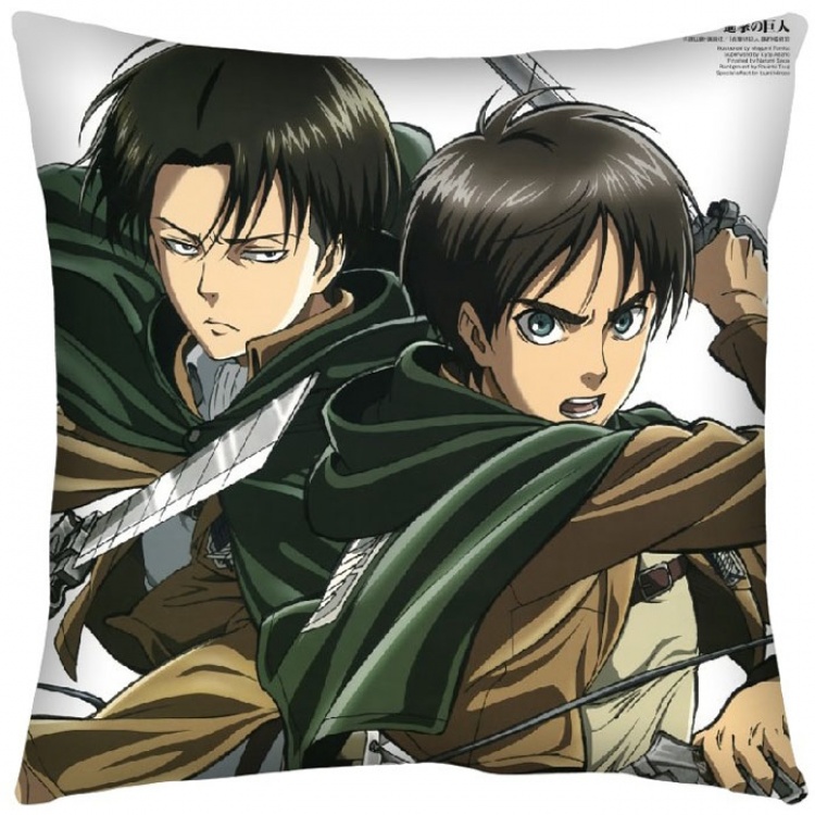 Attack on Titan  Double Sides Cushion(need 3 days prepare) NO FILLING