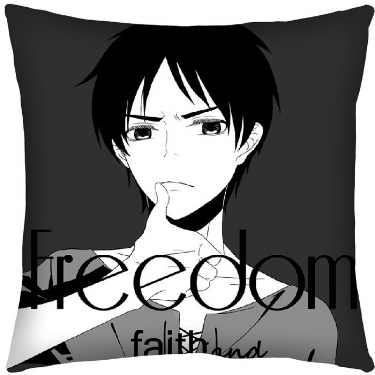 Attack on Titan  Double Sides Cushion(need 3 days prepare) NO FILLING