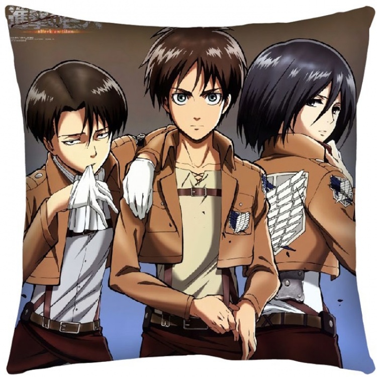 Attack on Titan Double Sides Cushion(need 3 days prepare) NO FILLING