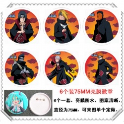 Naruto  Water-proof Brooch Set...