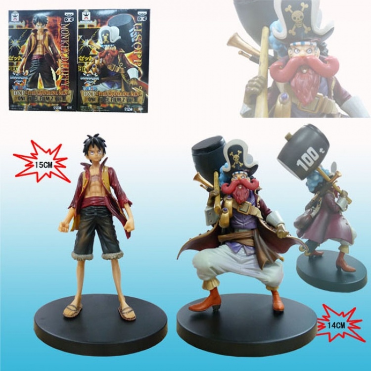 One Piece figure 2 pcs for 1 set