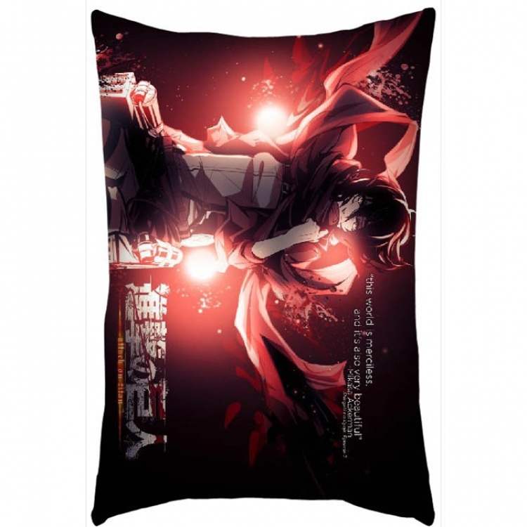 Attack on Titan  Double Sides Long Cushion(need 3 days prepare) NO FILLING