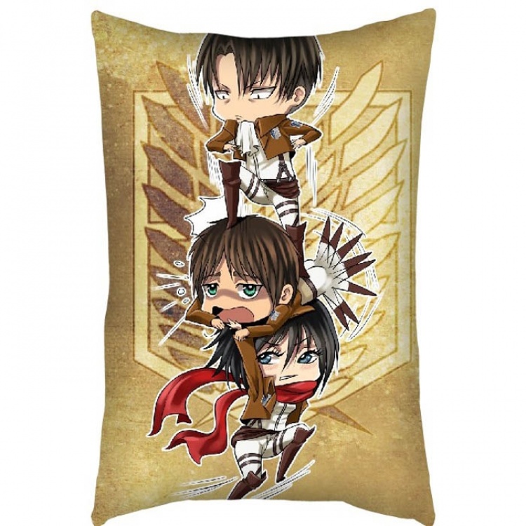 Attack on Titan Double Sides Long Cushion need 3 days parepare NO FILLING