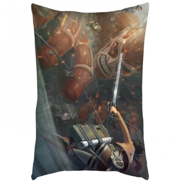 Attack on Titan Double Sides Long Cushion need 3 days parepare NO FILLING