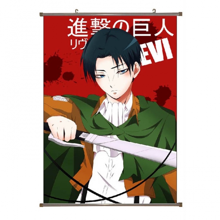 Attack on Titan Levi Wallscroll(need 3 days prepare) NO FILLING