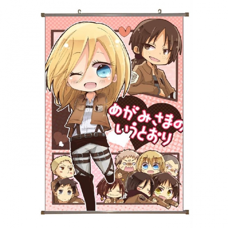 Attack on Titan Wallscroll(need 3 days prepare) NO FILLING