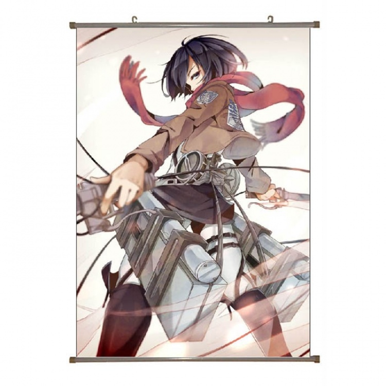 Attack on Titan Mikasa Wallscroll(need 3 days prepare) NO FILLING