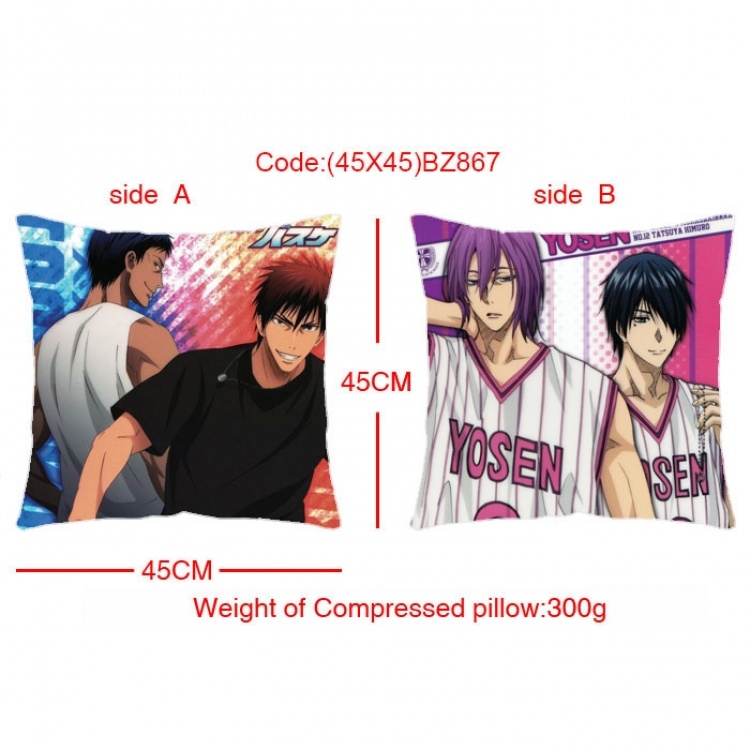 Kuroko no Basuke pillow 45X45