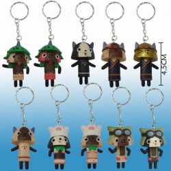 Monster Hunter Key Chain 10 pc...