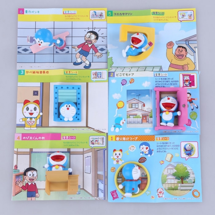 Doraemon figure 6 pcs