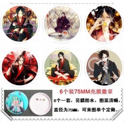 Hoozuki no Reitetsu Brooch 6 p...