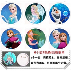 Frozen Brooch 6 pcs for 1 set ...