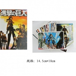 Attack on Titan Postcard 24 pc...