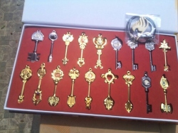 Fairy Tail key chain 18 pcs