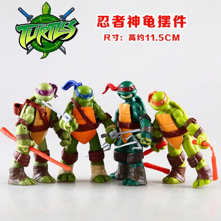 Teenage Mutant Ninja Turtles figure 4 pcs for 1 set