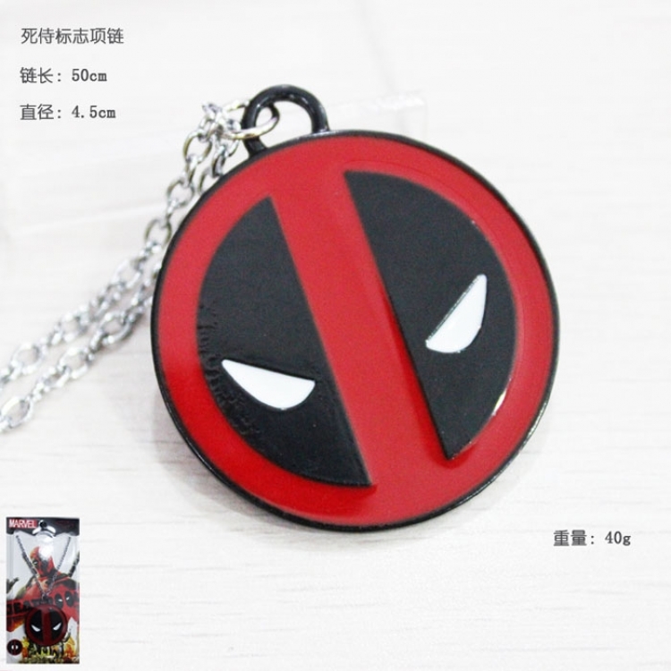 Deadpool Necklace