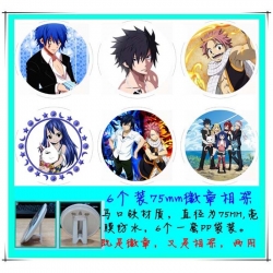 Fairy Tail Photo frame 75MM 6 ...