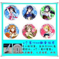 LOVE LIVE Photo frame 75MM 6 p...