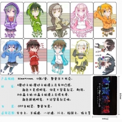 MekakuCity Actors Card sticker...