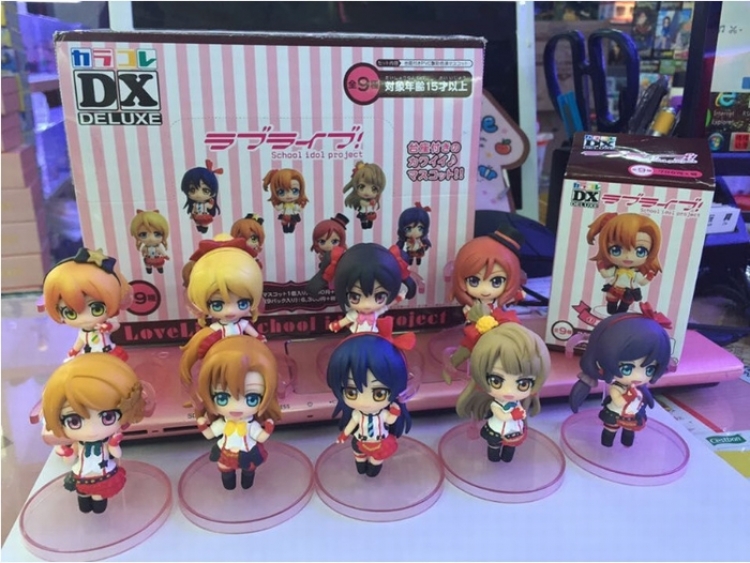 Love Live Figure 9 pcs for 1 set