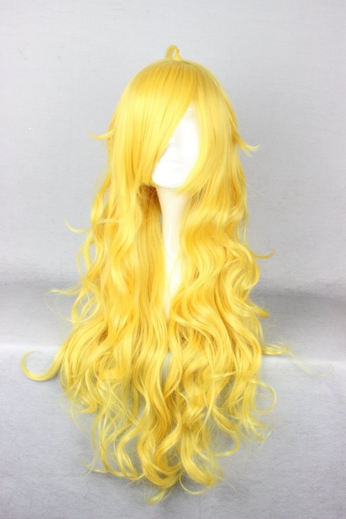 RWBY Yang Xiao Long COS Wig Yellow 011D