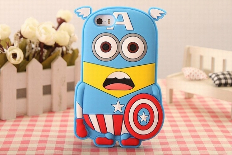 Despicable Me  Iphone5S case price for 10 pcs OPP bag